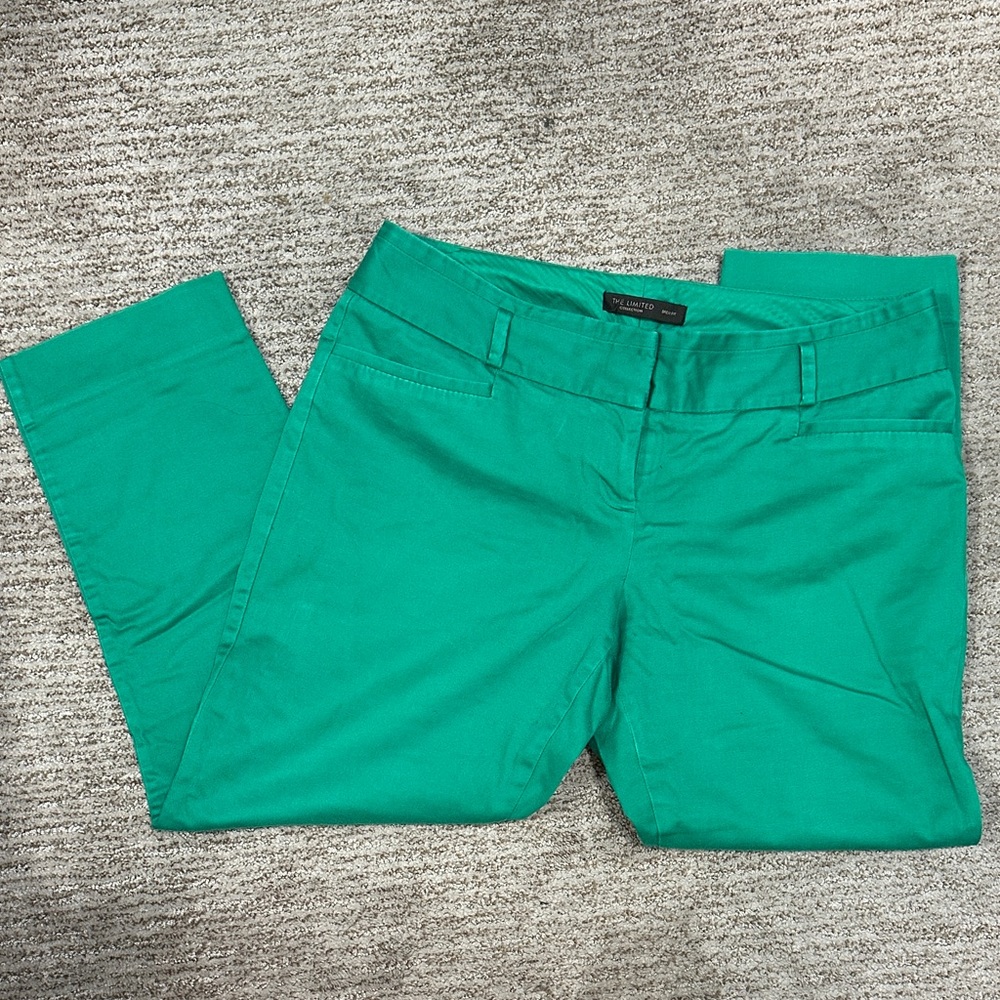 [The Limited] Kelly green Drew fit ankle pants, 10